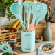 Retro set Vintage Cuisine kuchyňského náčiní 7 kusů Mátový