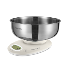 Kuchyňská váha Vintage Cuisine retro 5 kg Krémová