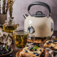 Rychlovarná konvice Vintage Cuisine v retro stylu 1,7l 2200W Krémová