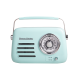 Kuchyňské rádio Vintage Cuisine retro s Bluetooth a baterií Mátové