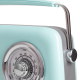 Kuchyňské rádio Vintage Cuisine retro s Bluetooth a baterií Mátové