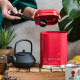 Kuchyňská nádoba Vintage Cuisine na sypké produkty 1,5 l Červená