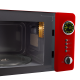 Mikrovlnná trouba Vintage Cuisine v retro stylu 700W červená