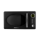 Mikrovlnná trouba Vintage Cuisine v retro stylu 700W Černá