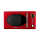Mikrovlnná trouba Vintage Cuisine v retro stylu 700W červená