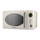 Mikrovlnná trouba Vintage Cuisine v retro stylu 700W Kremov