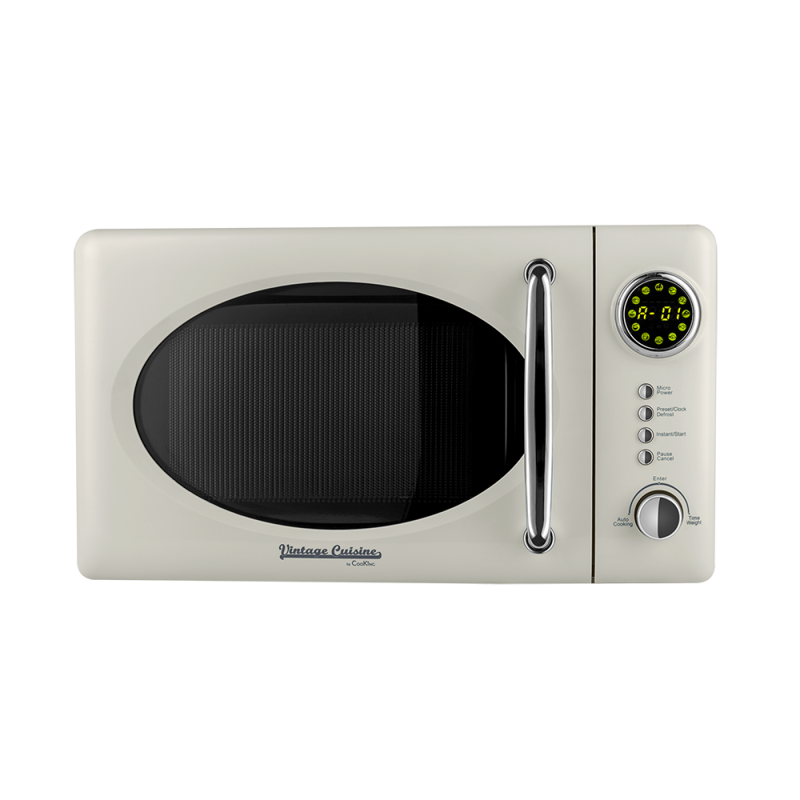 Mikrovlnná trouba Vintage Cuisine v retro stylu 700W Kremov