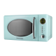 Retro mikrovlnná trouba Vintage Cuisine 700W Mátová