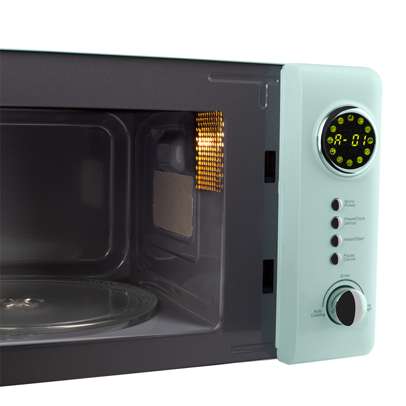 Retro mikrovlnná trouba Vintage Cuisine 700W Mátová