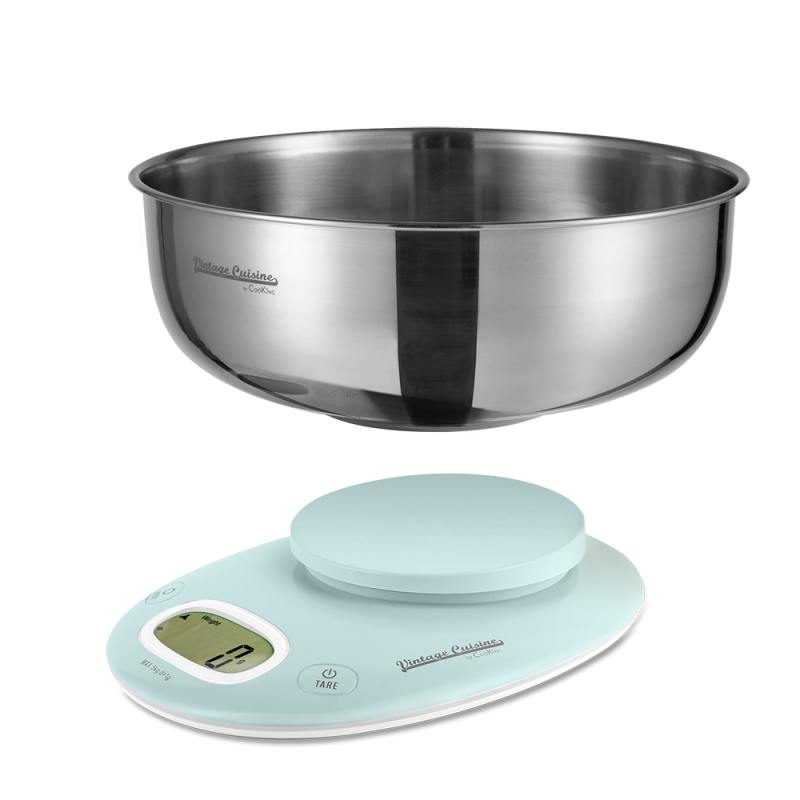 Kuchyňská váha Vintage Cuisine retro 5 kg Máta