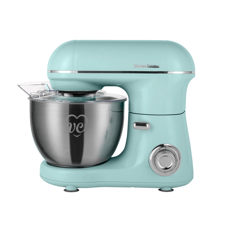 Planetární mixér Vintage Cuisine v retro stylu 800W Mátový