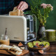 Retro toaster Vintage Cuisine 930W krémový