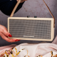 Retro reproduktor s Bluetooth Vintage Cuisine krémová