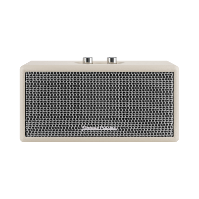 Retro reproduktor s Bluetooth Vintage Cuisine krémová