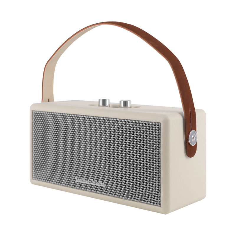 Retro reproduktor s Bluetooth Vintage Cuisine krémová