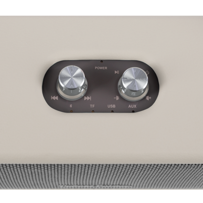 Retro reproduktor s Bluetooth Vintage Cuisine krémová