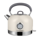 Rychlovarná konvice Vintage Cuisine v retro stylu 1,7l 2200W Krémová