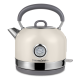 Rychlovarná konvice Vintage Cuisine v retro stylu 1,7l 2200W Krémová