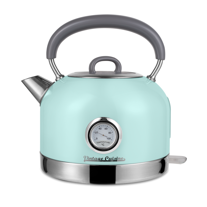 Rychlovarná konvice Vintage Cuisine v retro stylu 1,7l 2200W Mint