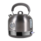 Elektrická konvice Vintage Cuisine v retro stylu 1,7 l 2200 W Metallic