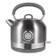 Elektrická konvice Vintage Cuisine v retro stylu 1,7 l 2200 W Metallic