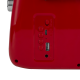 Kuchyňské rádio Vintage Cuisine retro s Bluetooth a baterií Červené