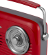 Kuchyňské rádio Vintage Cuisine retro s Bluetooth a baterií Červené