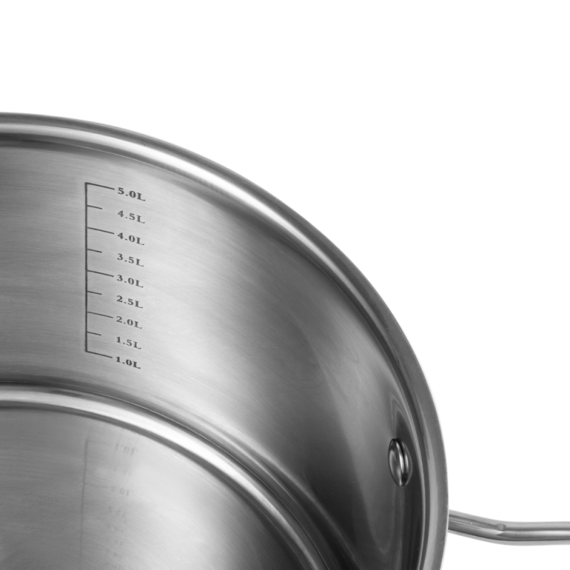 Sada hrnců Vintage Cuisine v retro stylu s poklicemi 6 kusů mátová