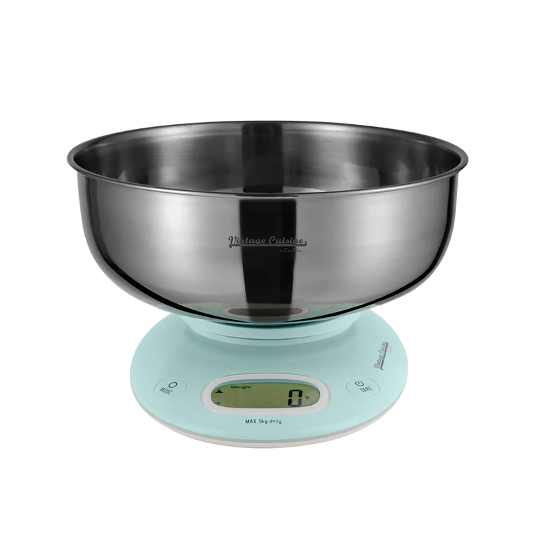 Kuchyňská váha Vintage Cuisine retro 5 kg Máta