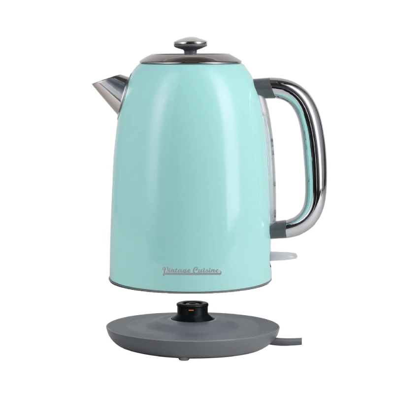 Електрочайник Vintage Cuisine 2.0 у ретро стилі 1.7 л 2200W М'ятний