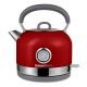 Retro set Vintage Cuisine s elektrickou konvicí 1,7 l a toustovačem Červený