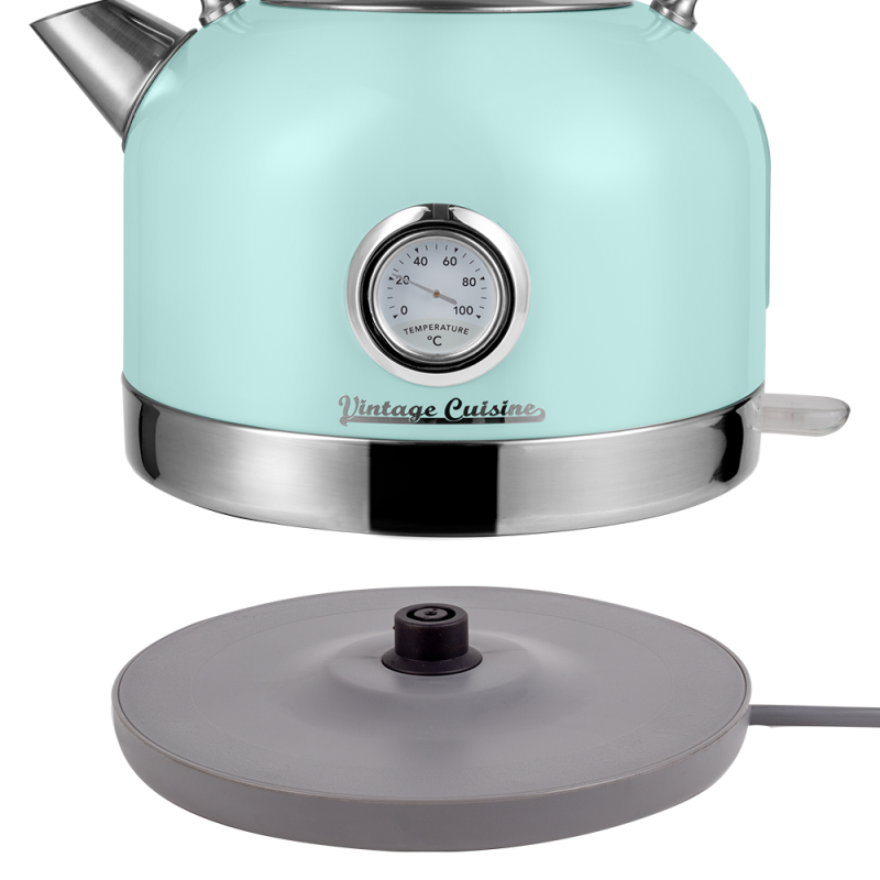 Retro set Vintage Cuisine s elektrickou konvicí 1,7 l a toustovačem Mátový