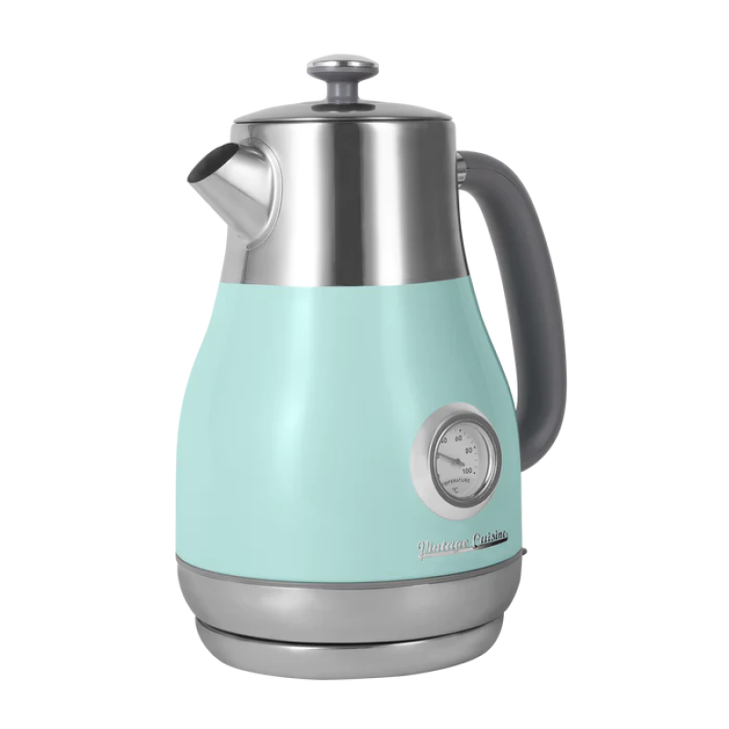Retro set Vintage Cuisine s elektrickou konvicí 1,7 l a toustovačem Mátový