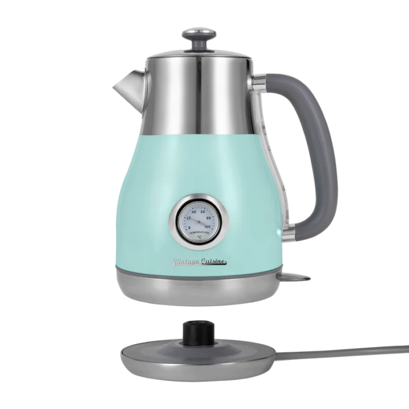 Retro set Vintage Cuisine s elektrickou konvicí 1,7 l a toustovačem Mátový
