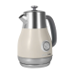 Elektrická konvice Vintage Cuisine v retro stylu 1,6 l 2200 W krémová