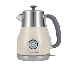 Elektrická konvice Vintage Cuisine v retro stylu 1,6 l 2200 W krémová