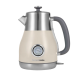 Elektrická konvice Vintage Cuisine v retro stylu 1,6 l 2200 W krémová