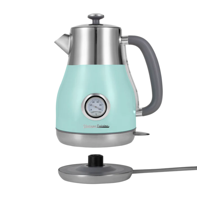 Rychlovarná konvice Vintage Cuisine v retro stylu 1,6l 2200W Mint