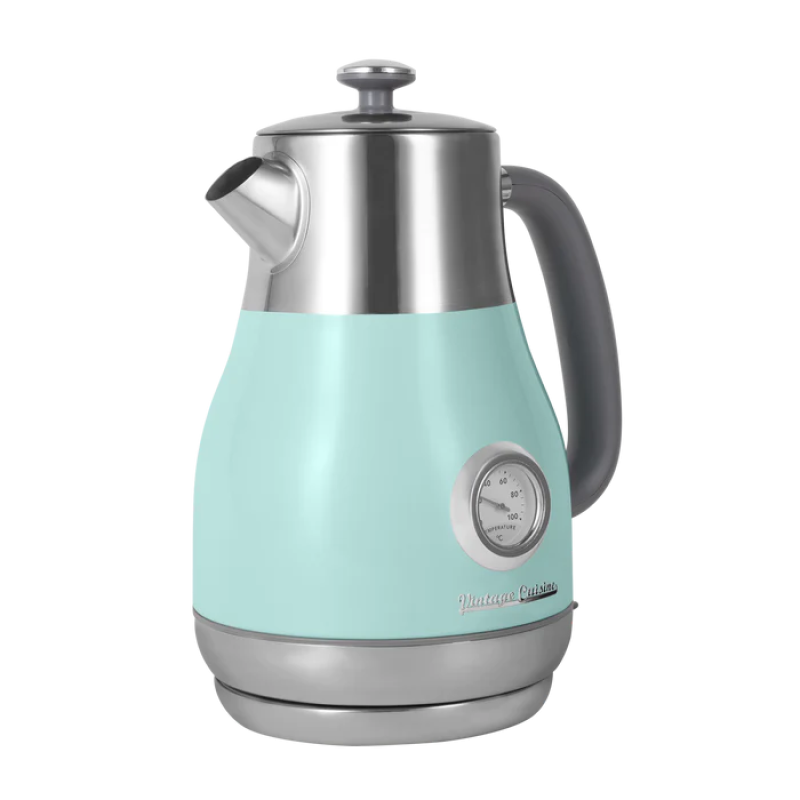 Rychlovarná konvice Vintage Cuisine v retro stylu 1,6l 2200W Mint