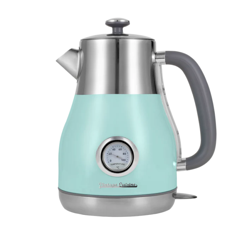 Rychlovarná konvice Vintage Cuisine v retro stylu 1,6l 2200W Mint